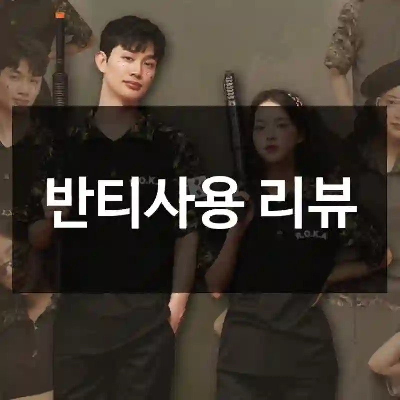 반티사용 리뷰