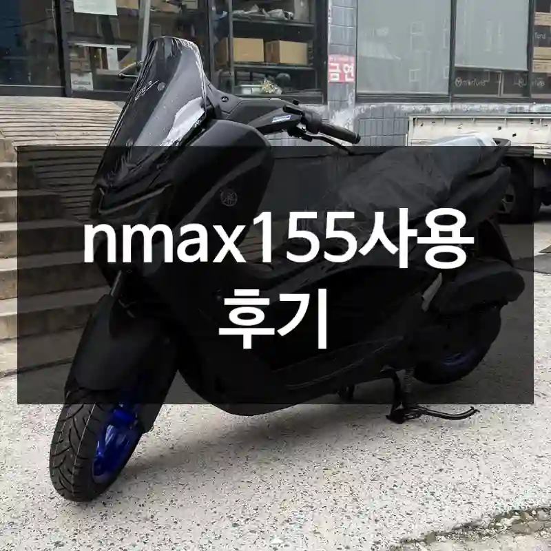 nmax155사용 후기