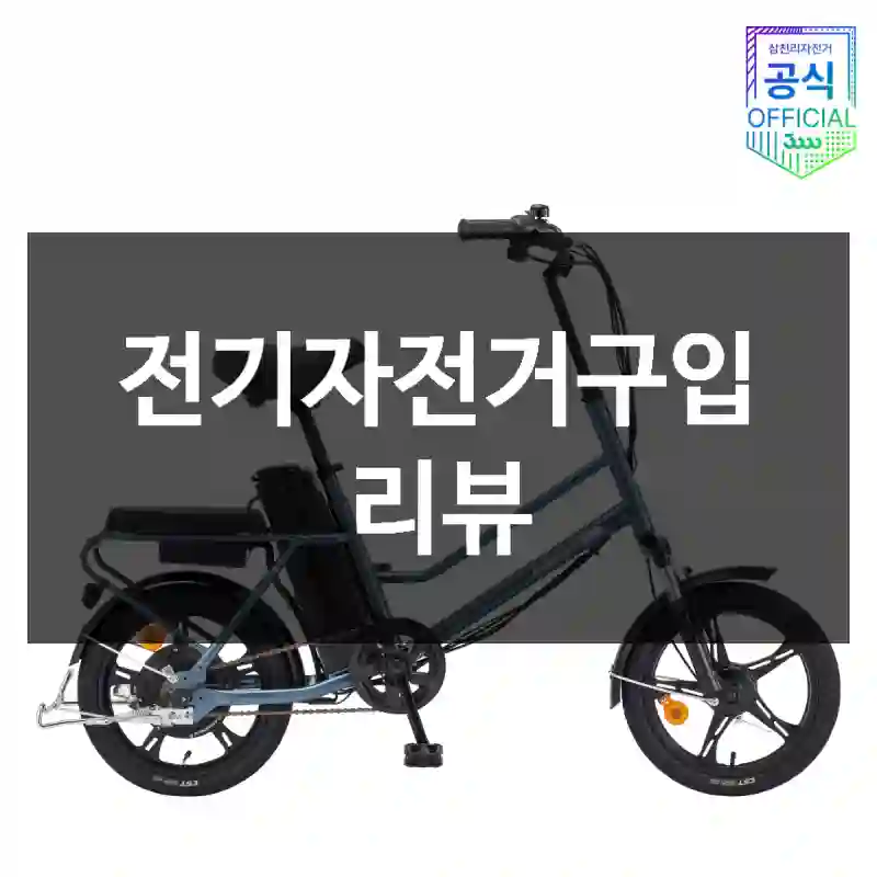 전기자전거구입 리뷰