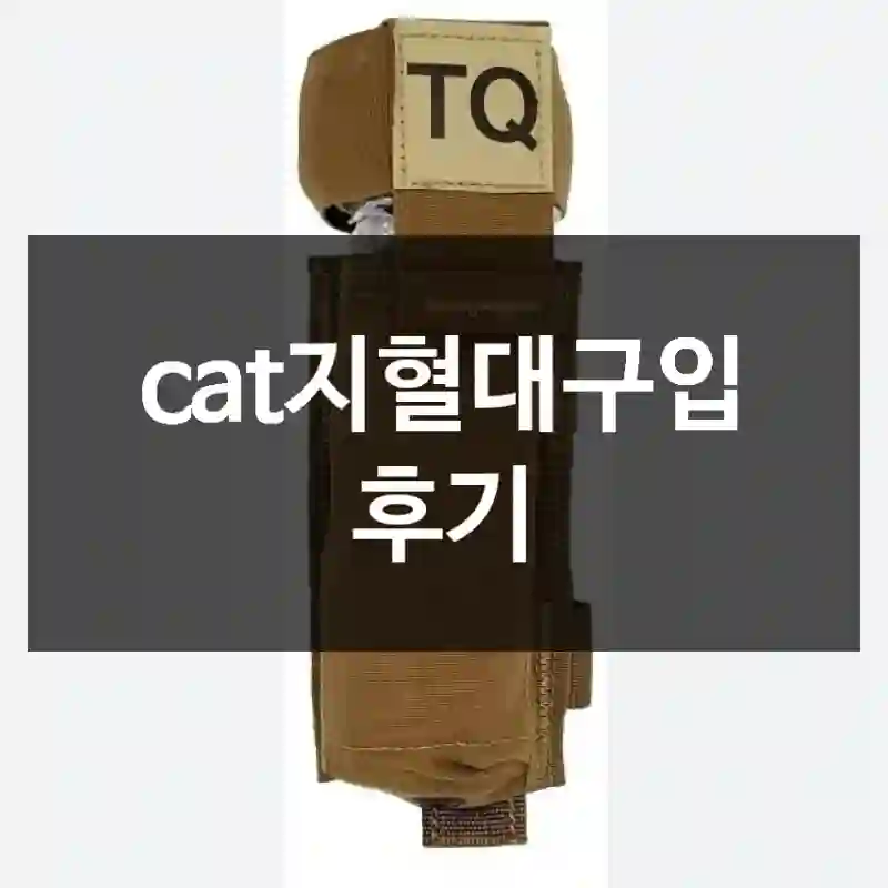 cat지혈대구입 후기
