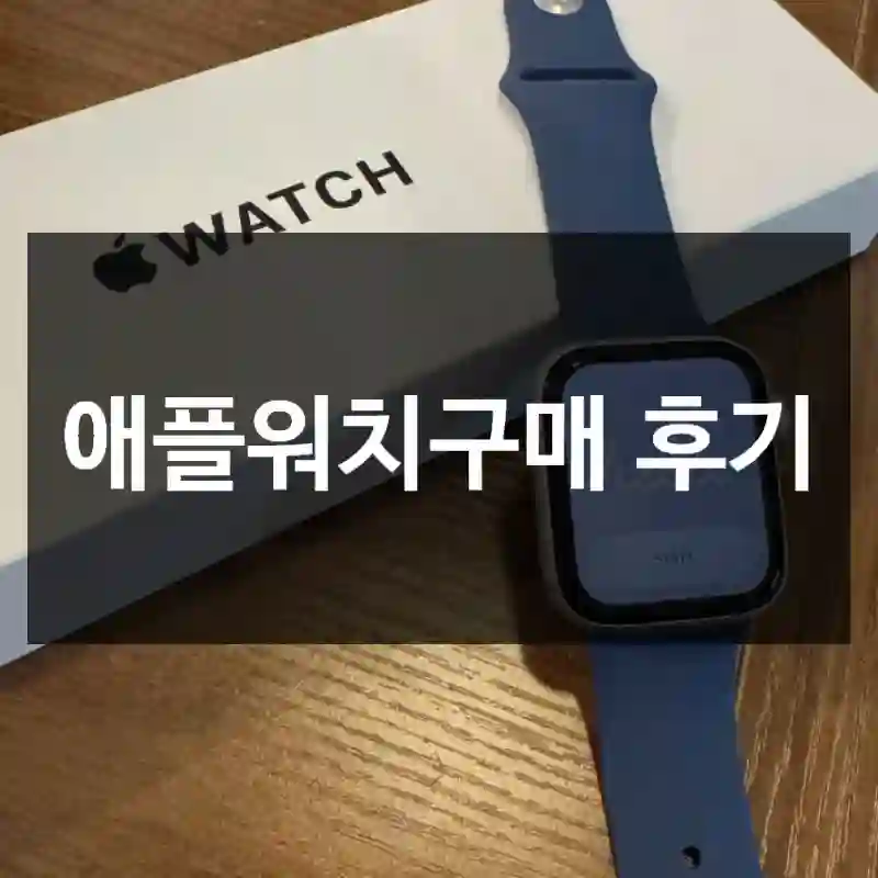 애플워치구매 후기