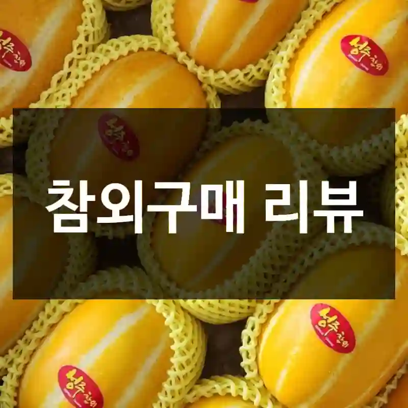 참외구매 리뷰