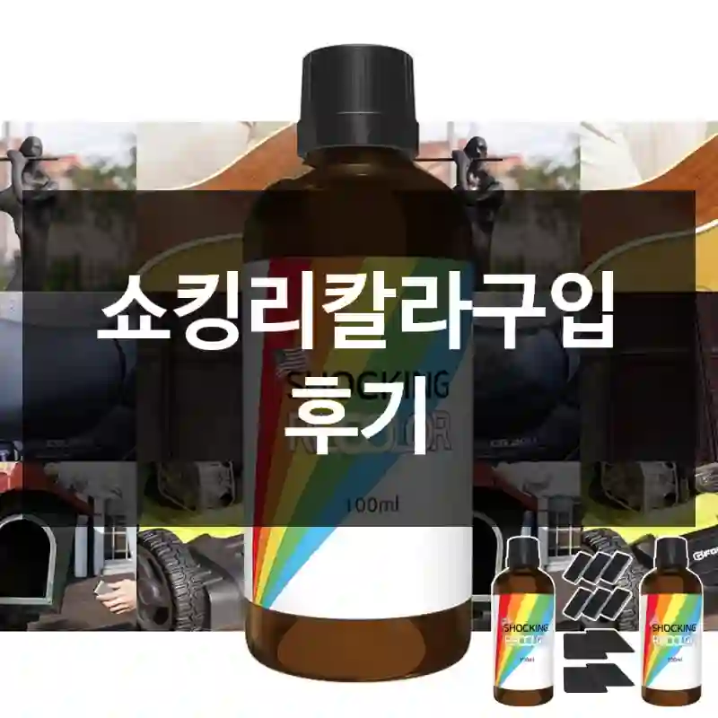 쇼킹리칼라구입 후기