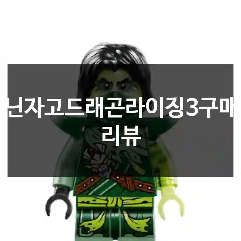 닌자고드래곤라이징3구매 리뷰