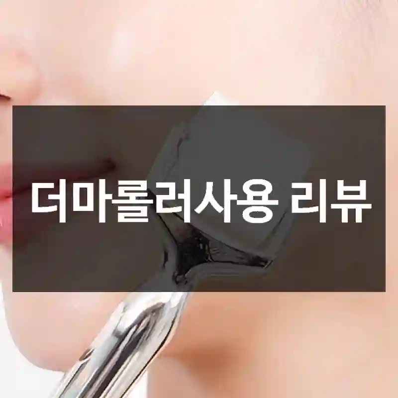 더마롤러사용 리뷰