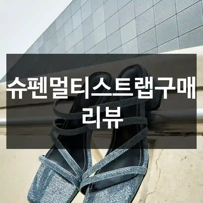슈펜멀티스트랩구매 리뷰
