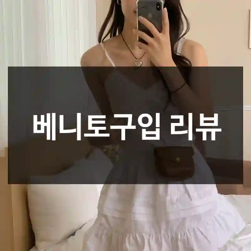 베니토구입 리뷰