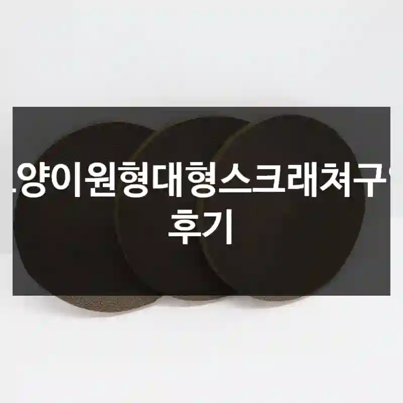 고양이원형대형스크래쳐구입 후기