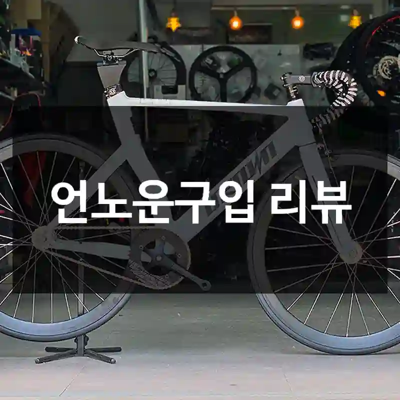 언노운구입 리뷰