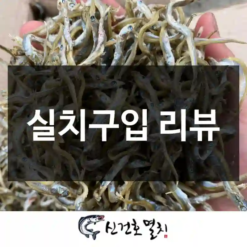 실치구입 리뷰