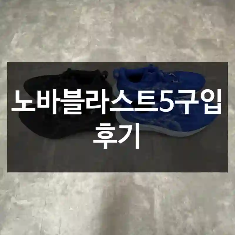 노바블라스트5구입 후기