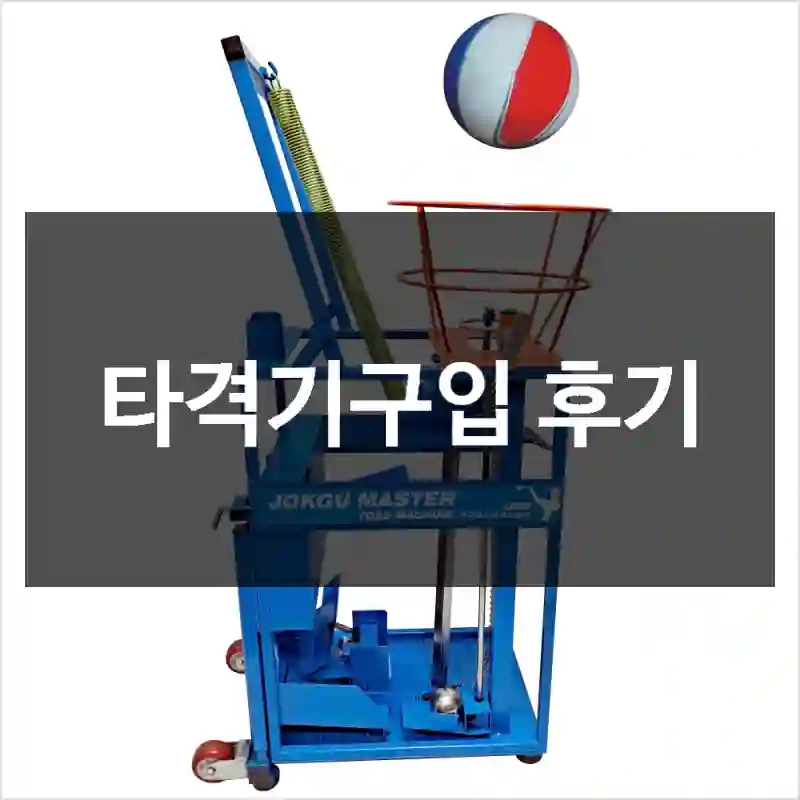 타격기구입 후기
