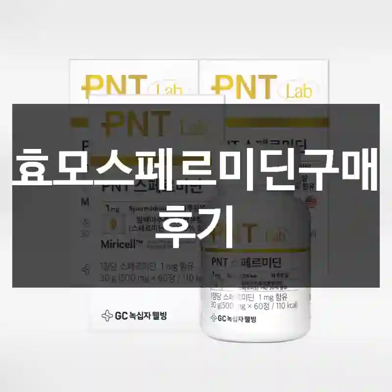 효모스페르미딘구매 후기