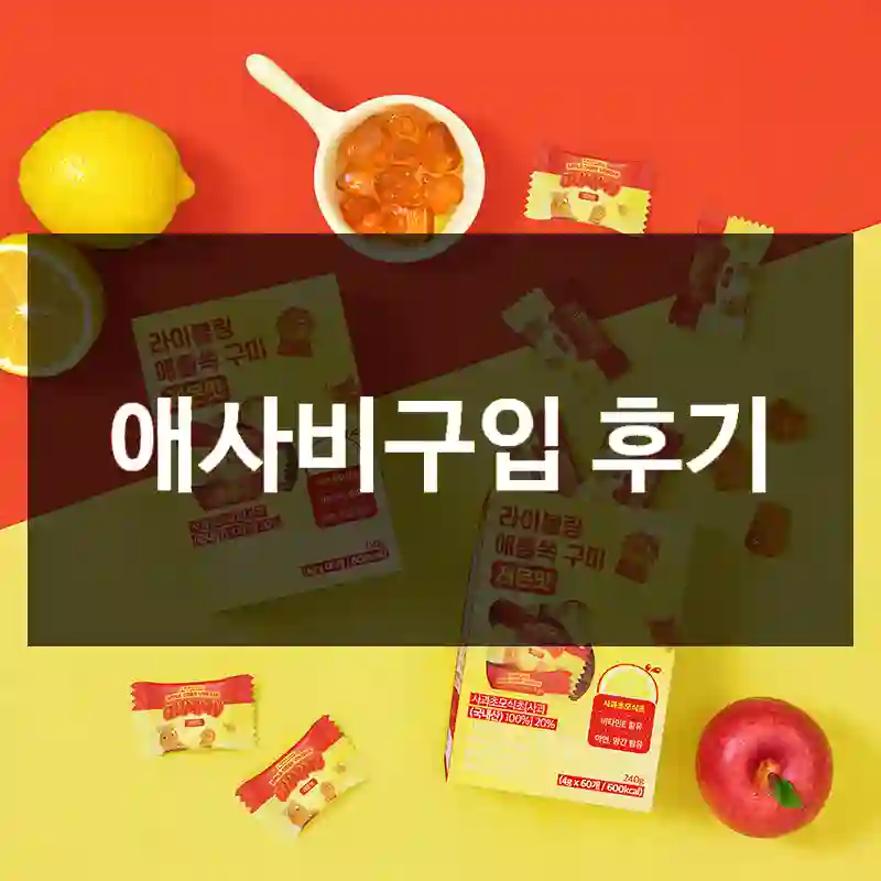 애사비구입 후기