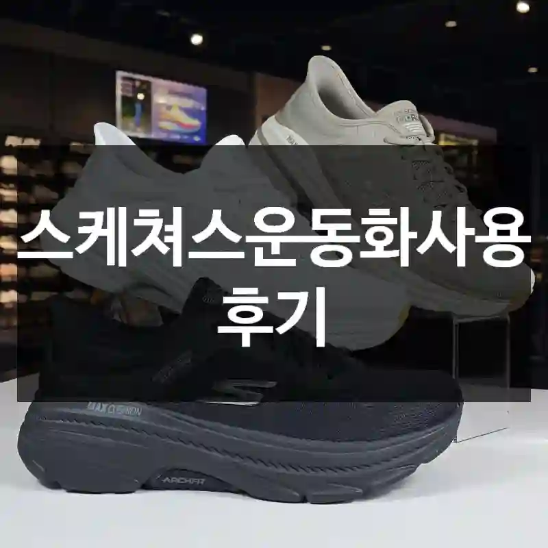 스케쳐스운동화사용 후기