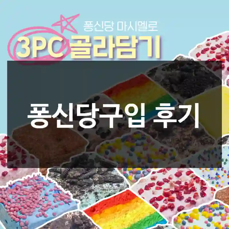 퐁신당구입 후기