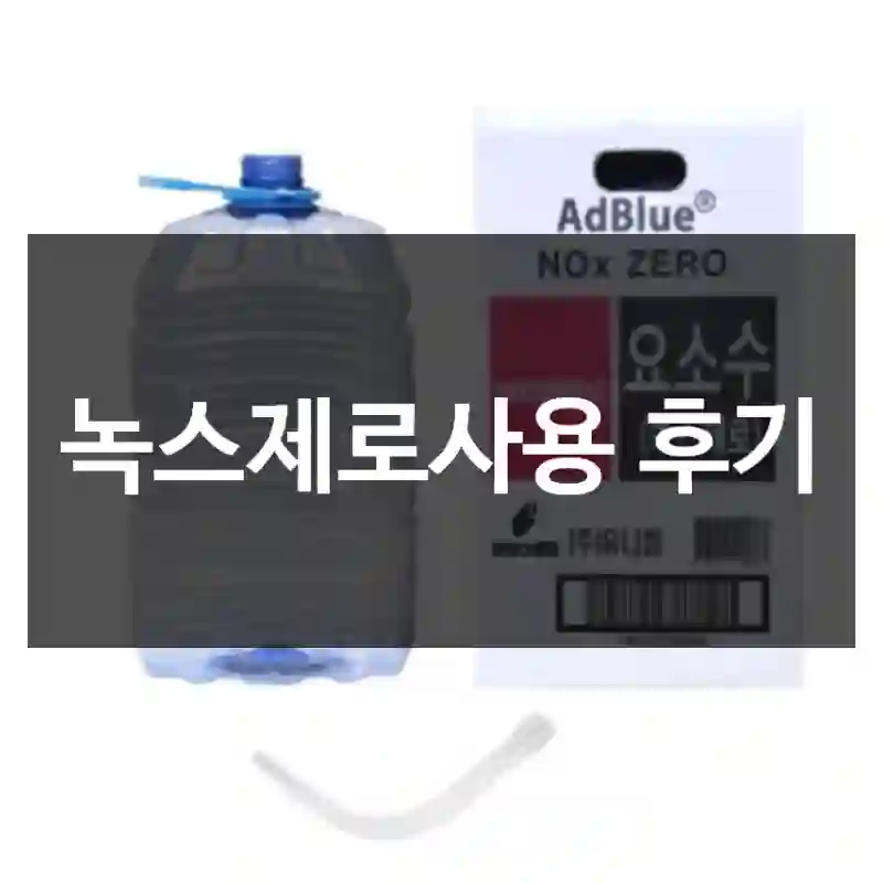 녹스제로사용 후기