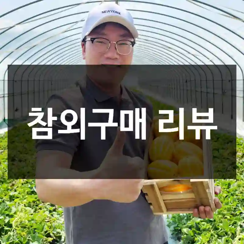 참외구매 리뷰