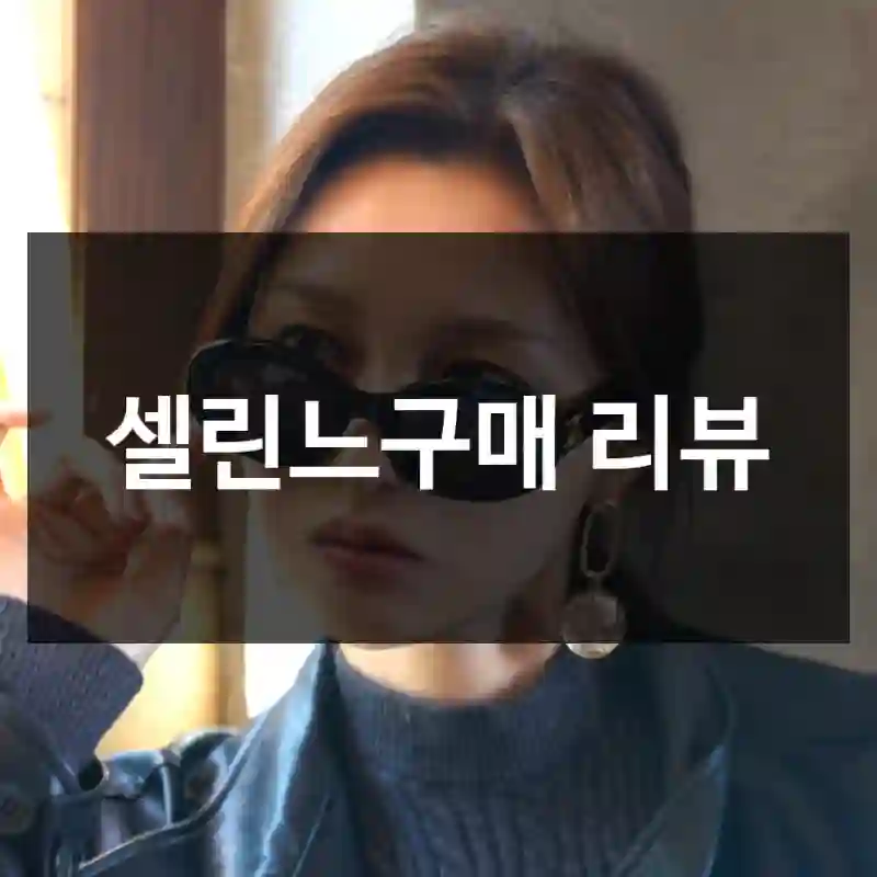 셀린느구매 리뷰