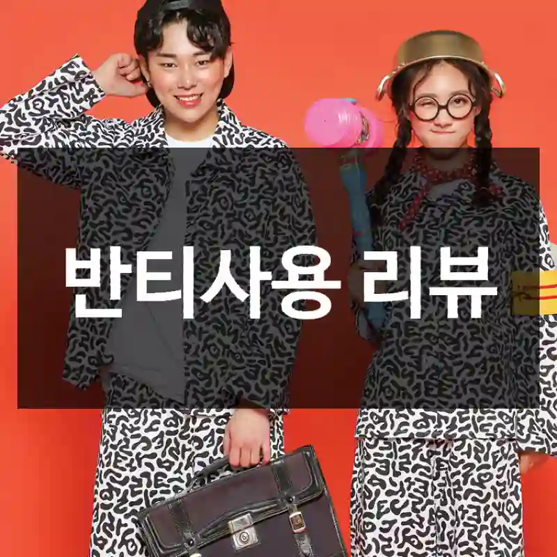 반티사용 리뷰