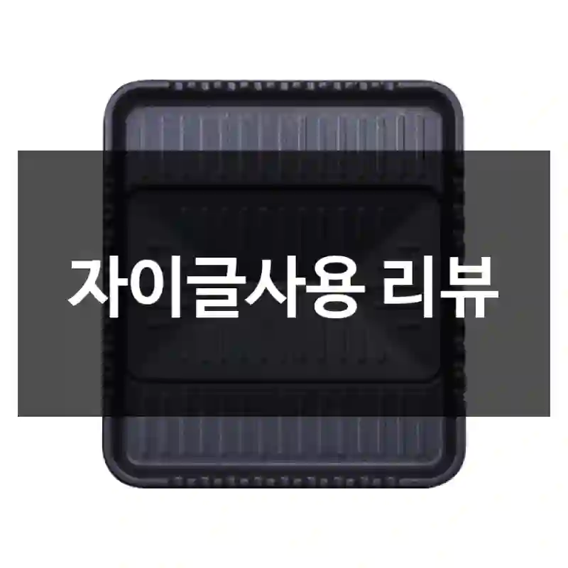 자이글사용 리뷰