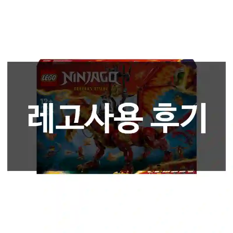 레고사용 후기