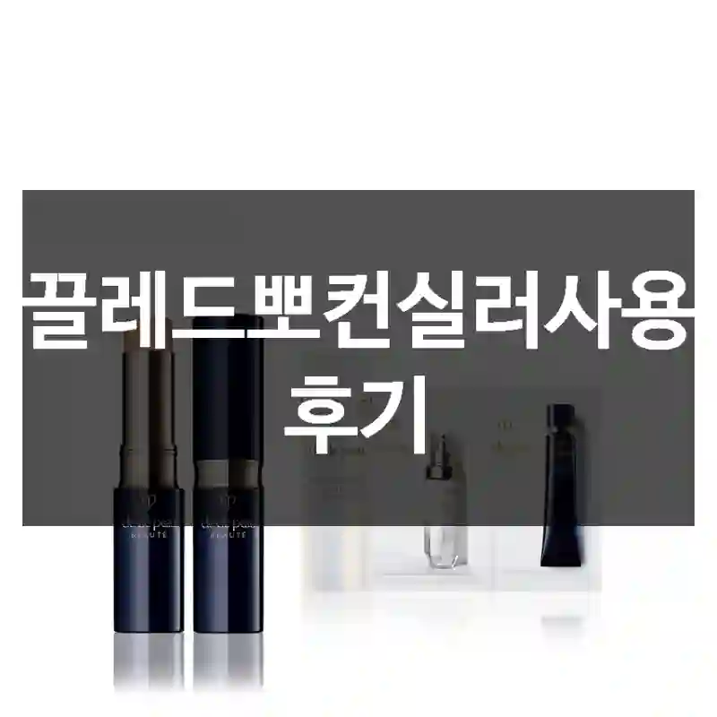 끌레드뽀컨실러사용 후기