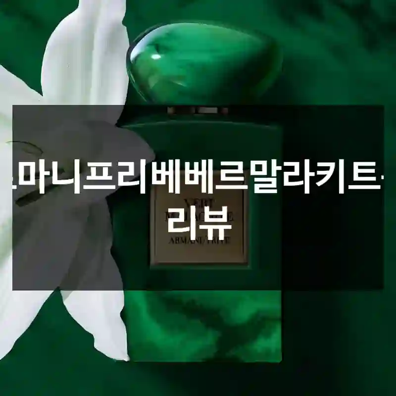 아르마니프리베베르말라키트구매 리뷰