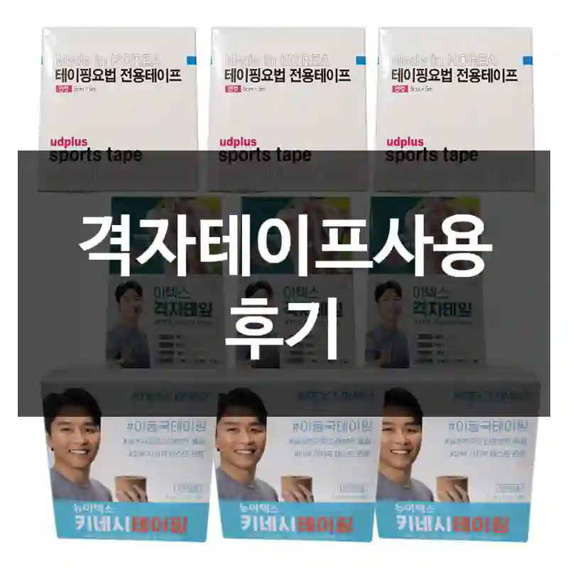 격자테이프사용 후기