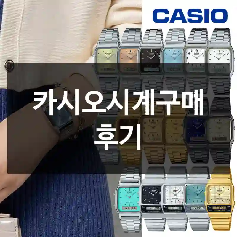 카시오시계구매 후기
