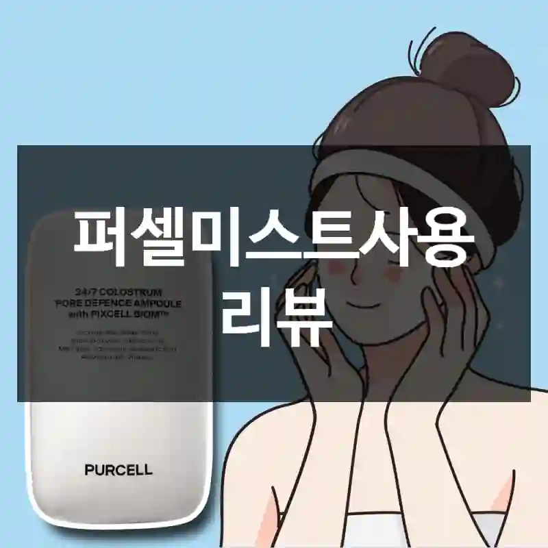 퍼셀미스트사용 리뷰
