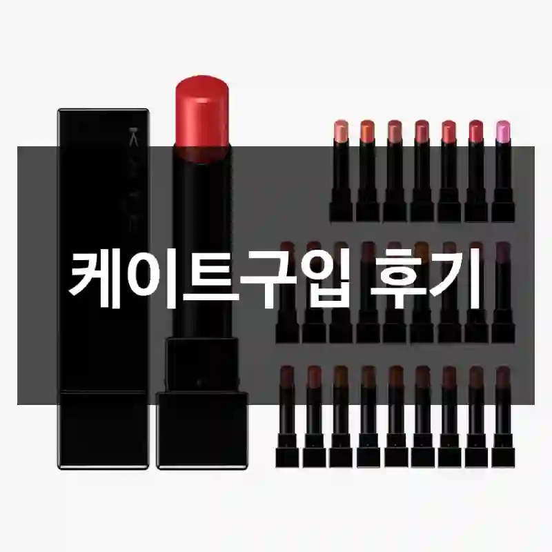 케이트구입 후기