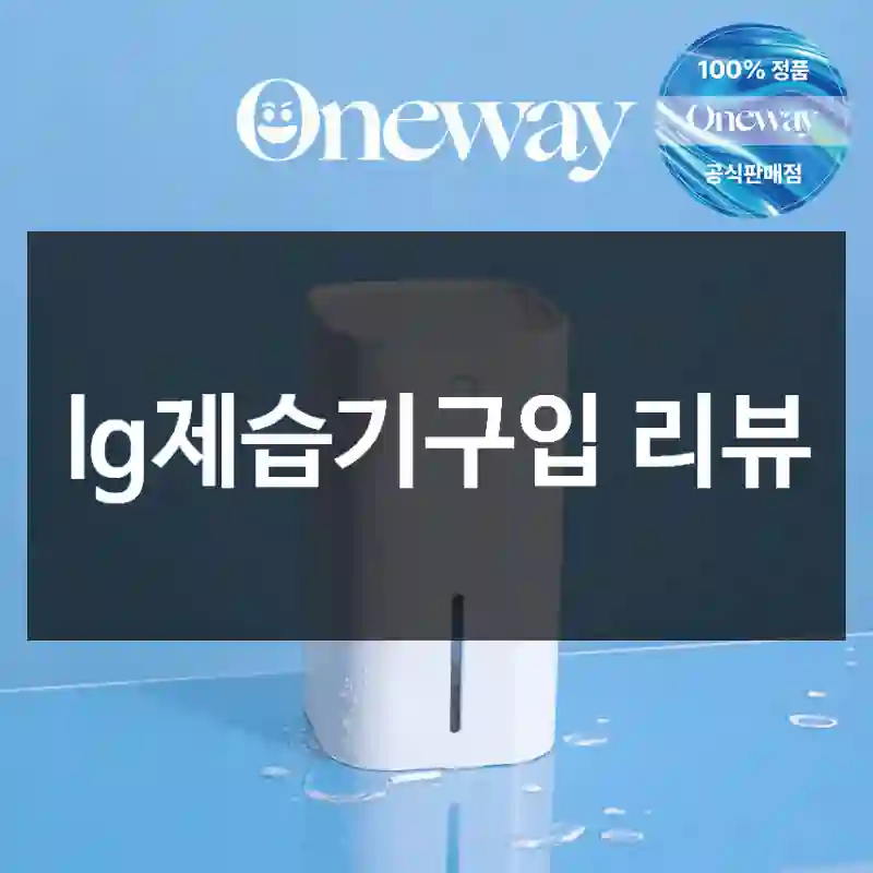 lg제습기구입 리뷰