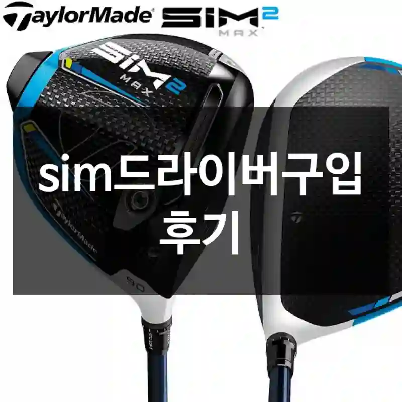 sim드라이버구입 후기
