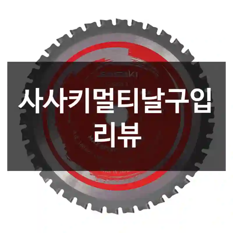 사사키멀티날구입 리뷰