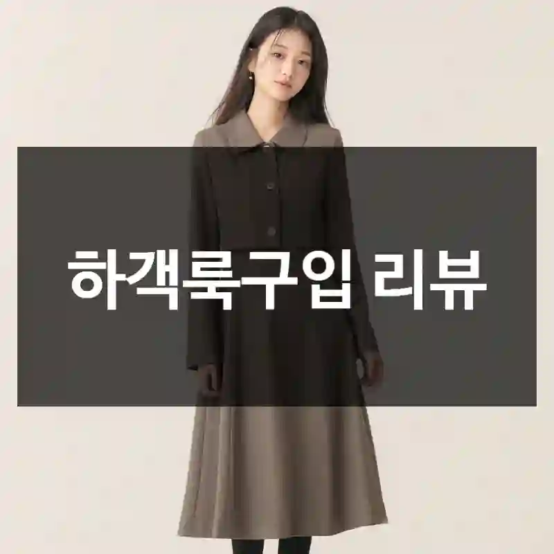 하객룩구입 리뷰
