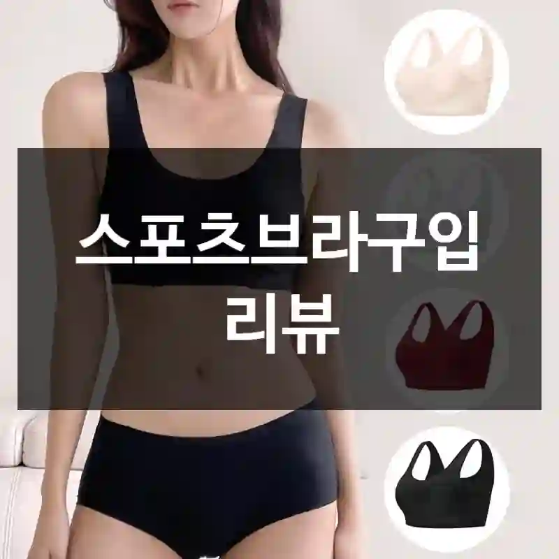 스포츠브라구입 리뷰