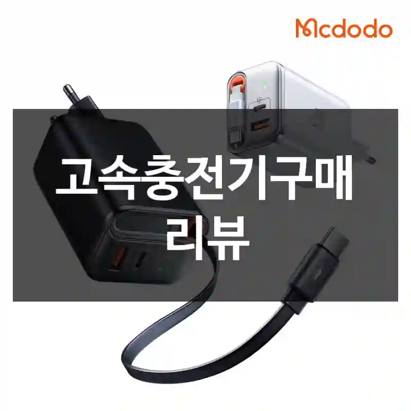 고속충전기구매 리뷰