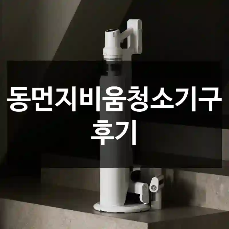 자동먼지비움청소기구매 후기