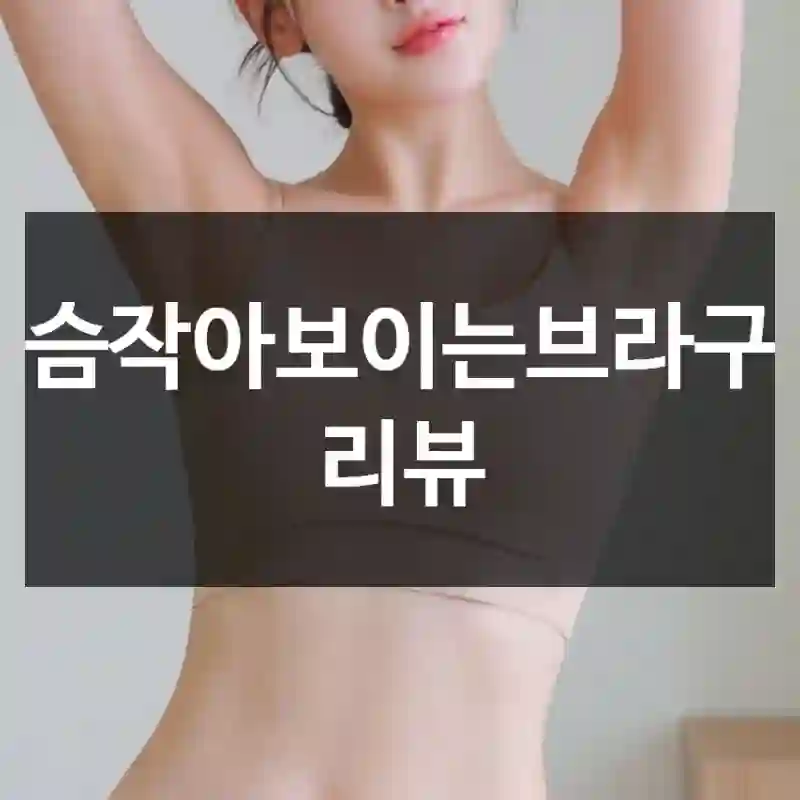 가슴작아보이는브라구입 리뷰