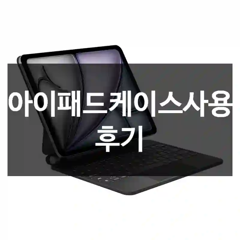 아이패드케이스사용 후기