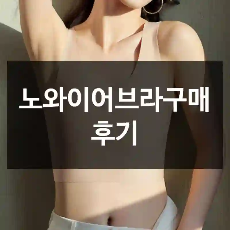 노와이어브라구매 후기