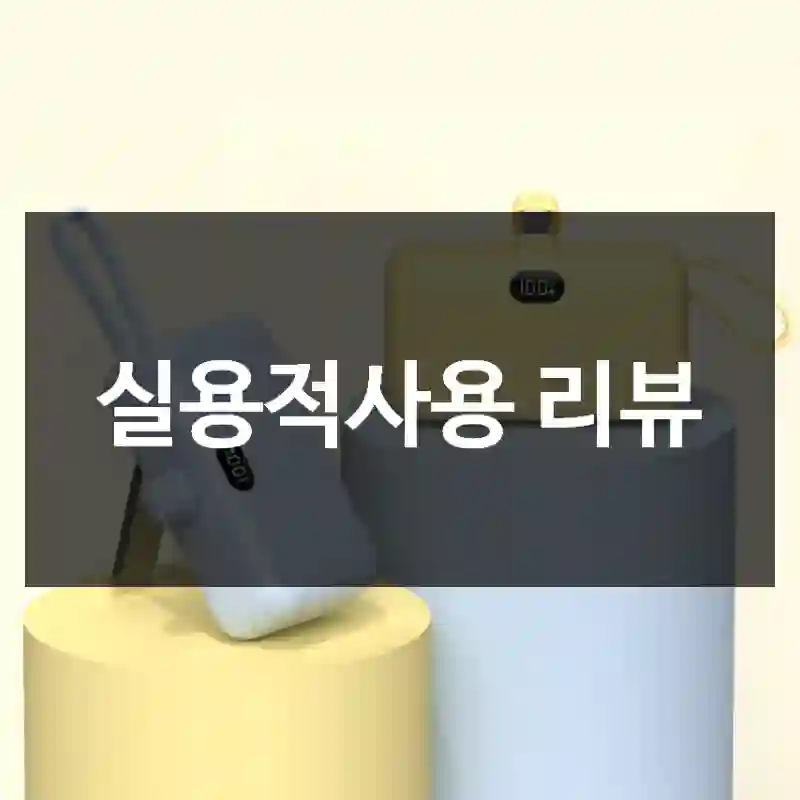 실용적사용 리뷰