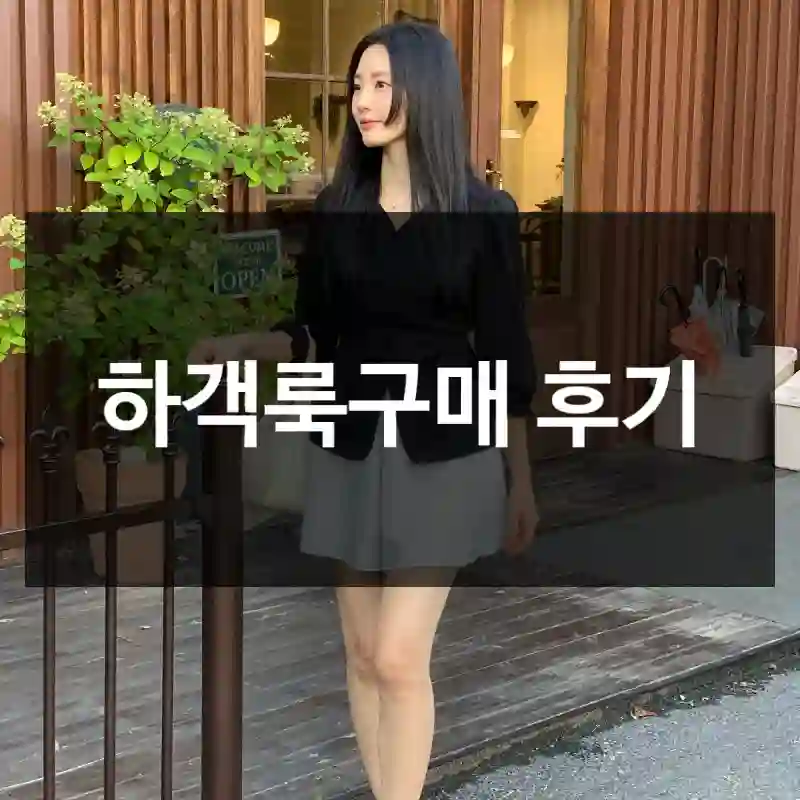 하객룩구매 후기
