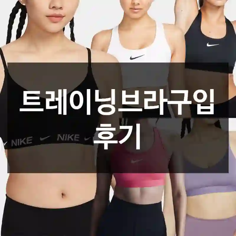 트레이닝브라구입 후기
