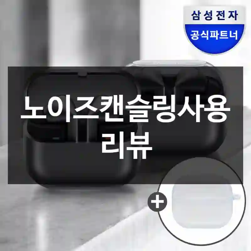 노이즈캔슬링사용 리뷰