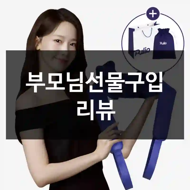 부모님선물구입 리뷰