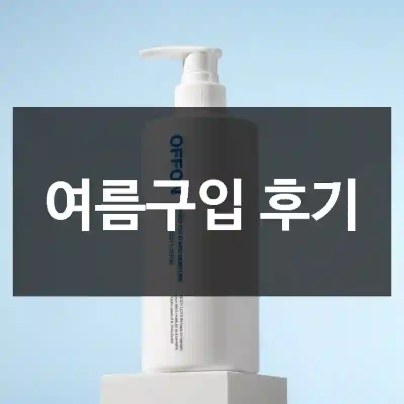 여름구입 후기