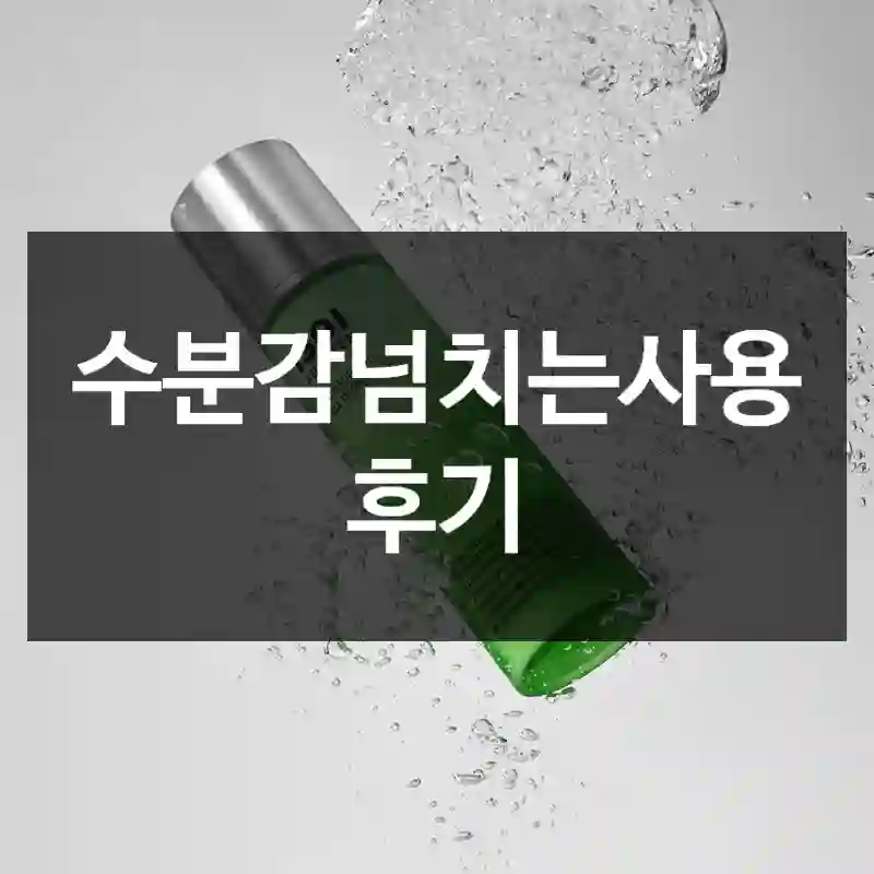 수분감넘치는사용 후기