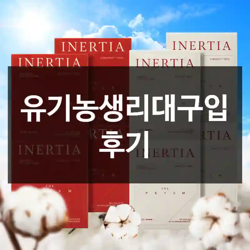 유기농생리대구입 후기